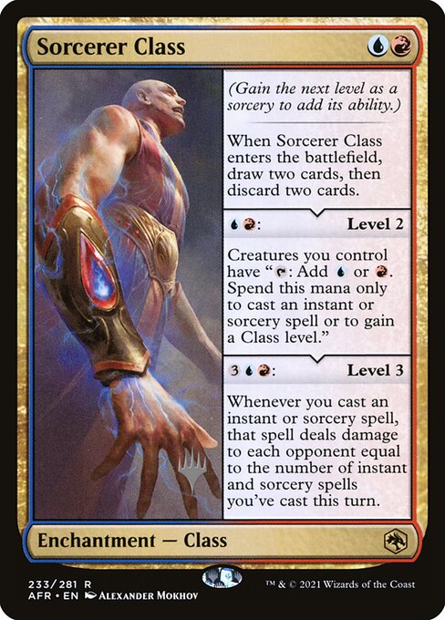 Classe: Feiticeiro — Adventures in the Forgotten Realms Promos 233p