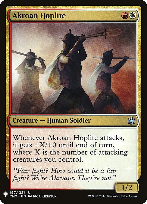 Hoplita Acrosano — The List CN2-197
