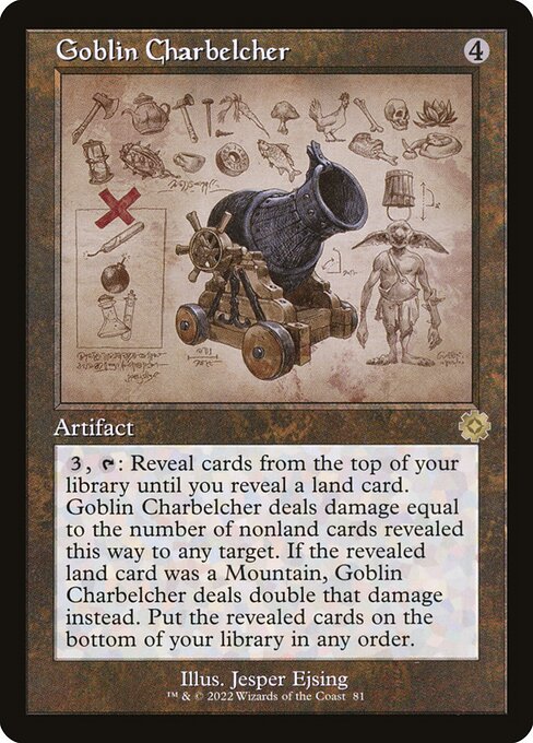 Canhão de Fogo dos Goblins — The Brothers' War Retro Artifacts 81