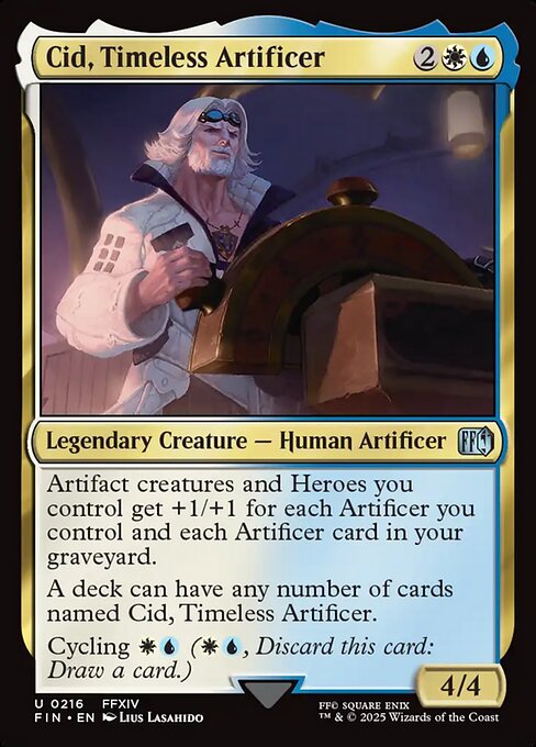 Cid, Timeless Artificer — Final Fantasy 216