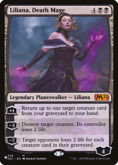 Liliana, Maga da Morte — The List M21-328