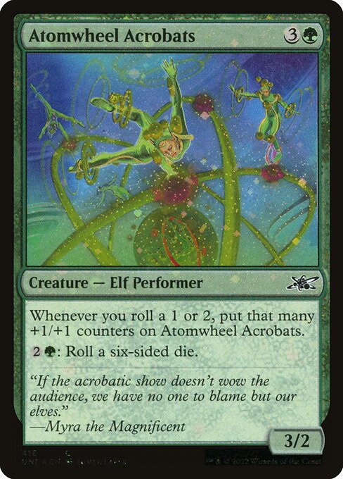 Atomwheel Acrobats — Unfinity 416