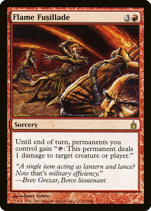 Fuzilaria de Chamas — Ravnica: City of Guilds 123