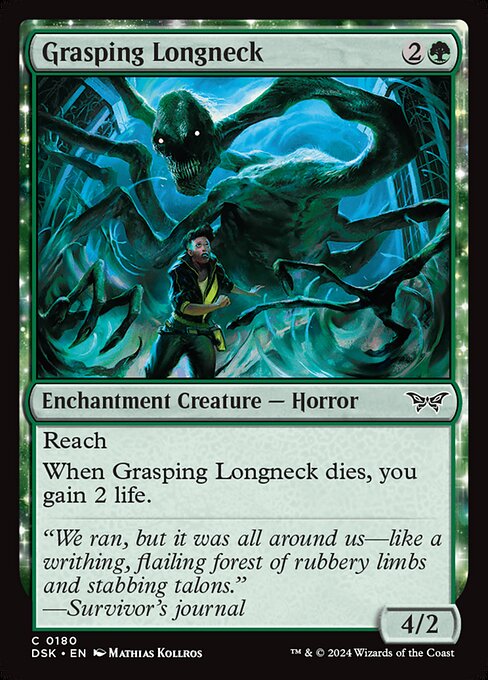 Grasping Longneck — Duskmourn: House of Horror 180