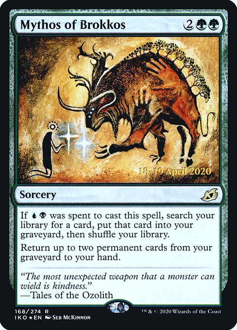 Mito de Brokkos — Ikoria: Lair of Behemoths Promos 168s