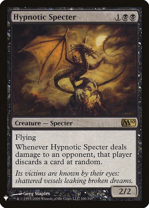 Espectro Hipnótico — The List M10-100