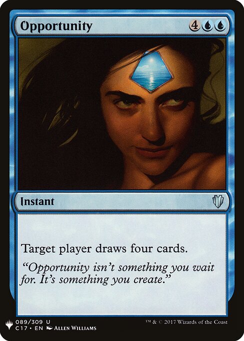 Oportunidade — The List C17-89