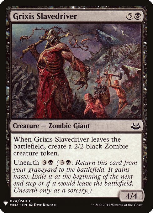 Feitor Grixis — The List MM3-74