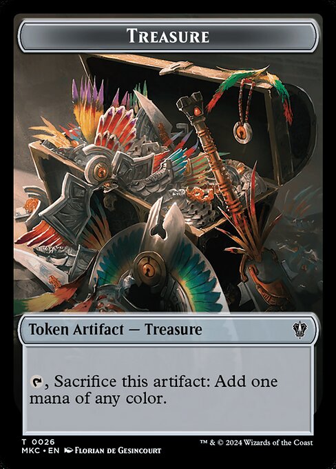 Treasure — Murders at Karlov Manor Commander Tokens 26