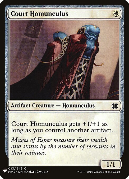 Homúnculo Real — The List MM2-13