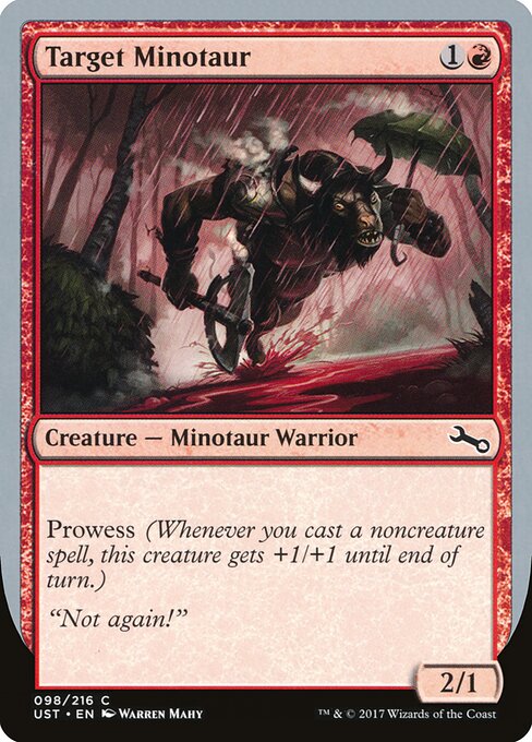 Target Minotaur — Unstable 98b