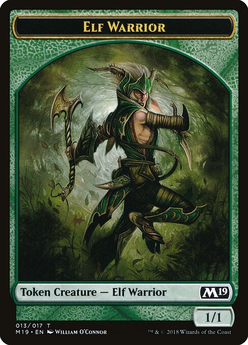 Elf Warrior — Core Set 2019 Tokens 13