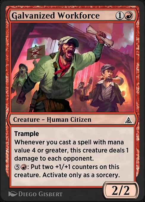 Galvanized Workforce — Through the Omenpaths 81