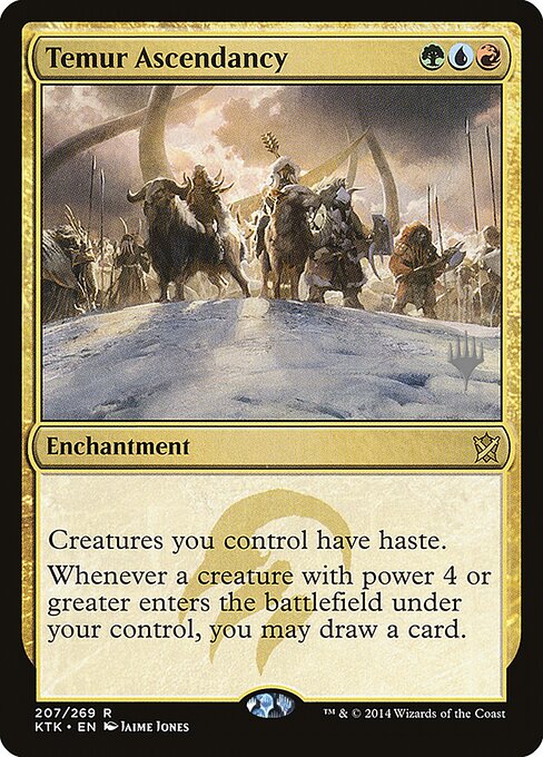 Ascendência Temur — Khans of Tarkir Promos 207p