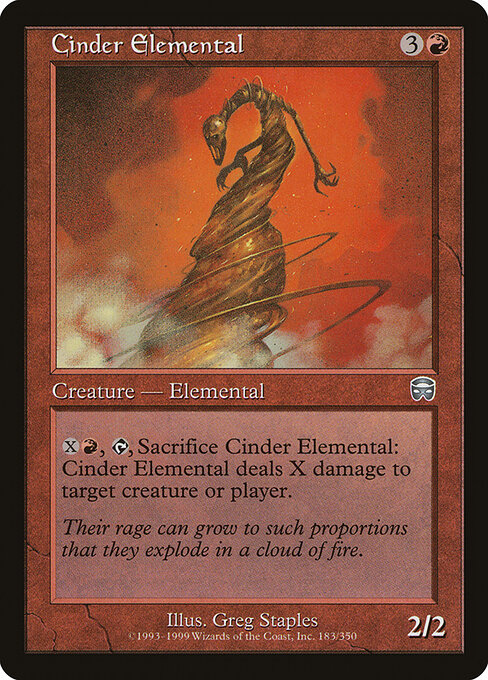Elemental das Cinzas — Mercadian Masques 183