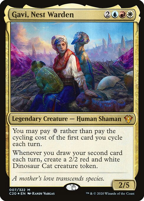 Gavi, Guardiã do Ninho — Commander 2020 7
