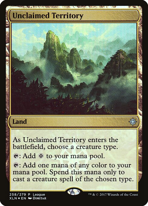 Território Não Reivindicado — Ixalan Promos 258