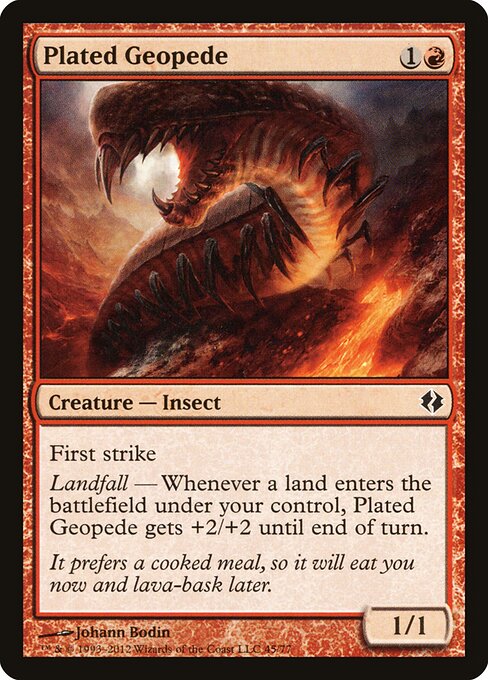 Geopede Blindado — Duel Decks: Venser vs. Koth 45