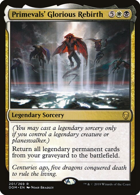 Renascer Glorioso dos Primevos — Dominaria 201