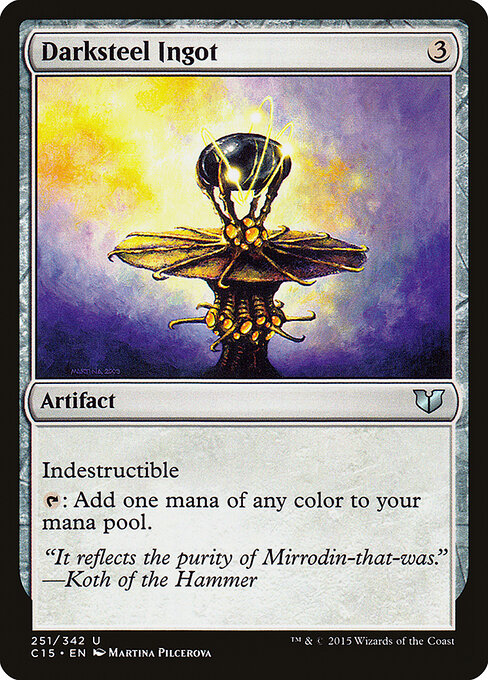 Lingote de Aço Negro — Commander 2015 251