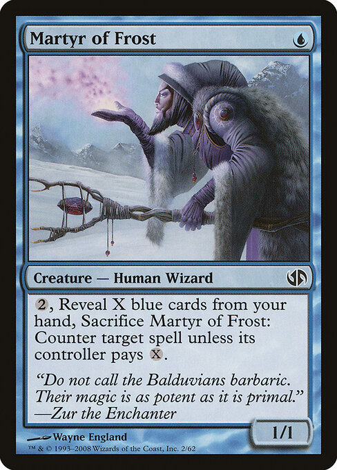 Mártir da Geada — Duel Decks: Jace vs. Chandra 2