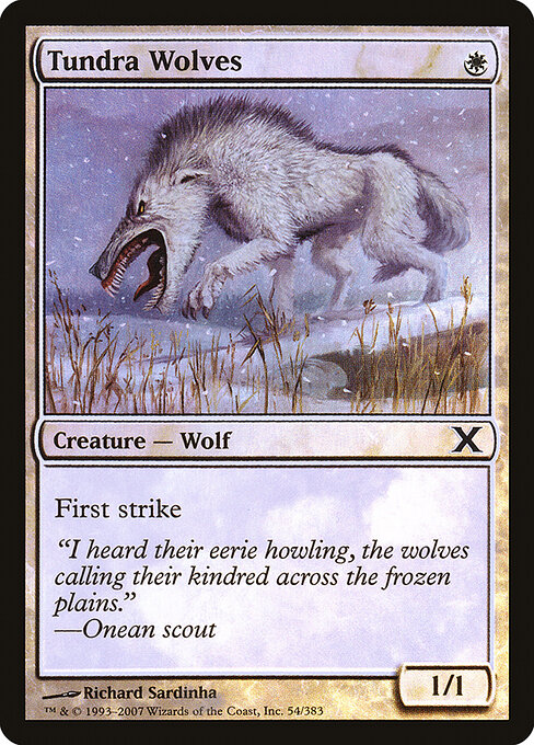 Lobos da Tundra — Tenth Edition 54★