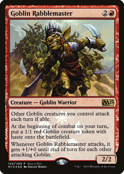 Goblin Líder da Plebe — Magic 2015 Promos 145