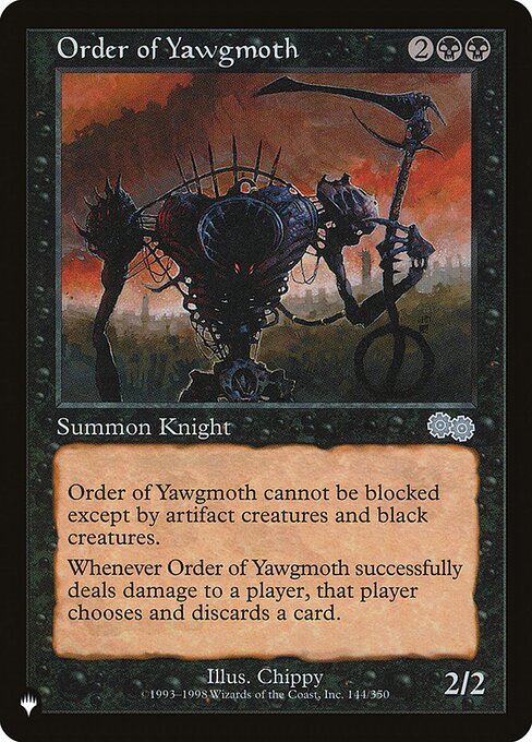 Ordem de Yawgmoth — The List USG-144