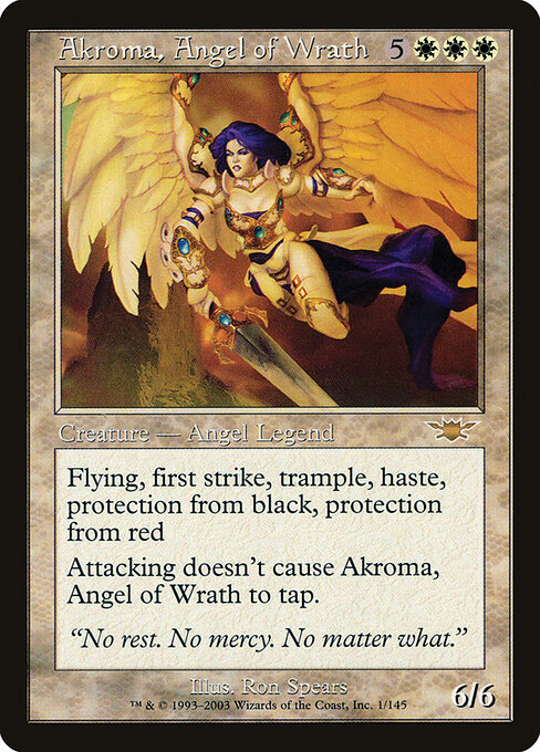 Akroma, Anjo da Ira — Legions 1