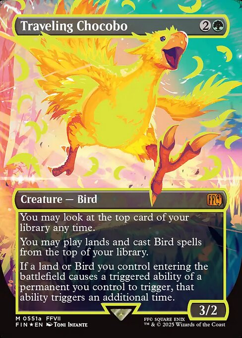 Traveling Chocobo — Final Fantasy 551a