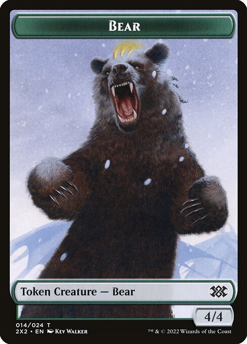 Bear — Double Masters 2022 Tokens 14