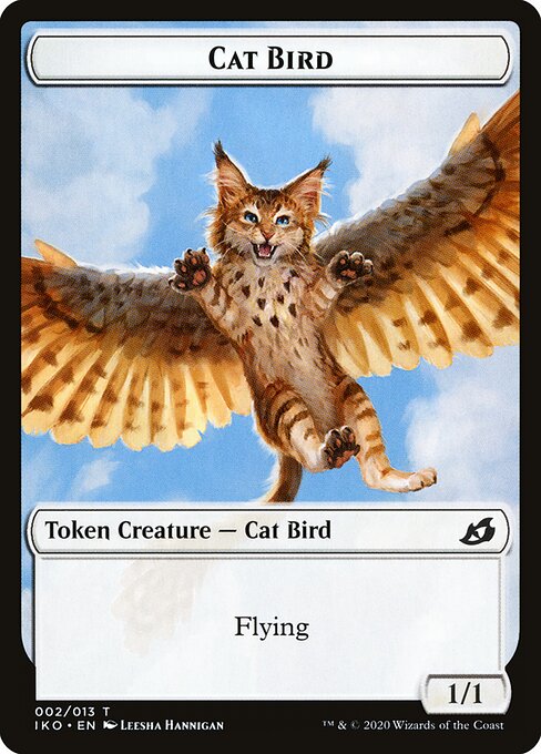 Cat Bird — Ikoria: Lair of Behemoths Tokens 2