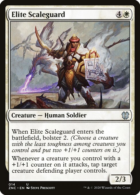 Guarda Escamado de Elite — Zendikar Rising Commander 14