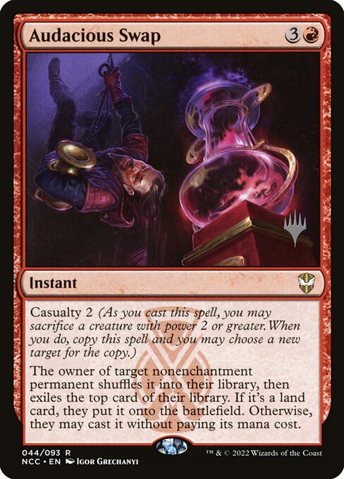 Permuta Audaciosa — New Capenna Commander Promos 44p