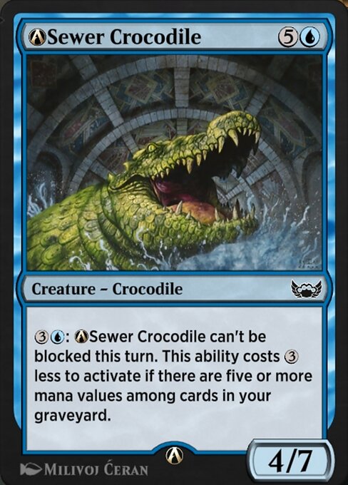 A-Sewer Crocodile — Streets of New Capenna A-60