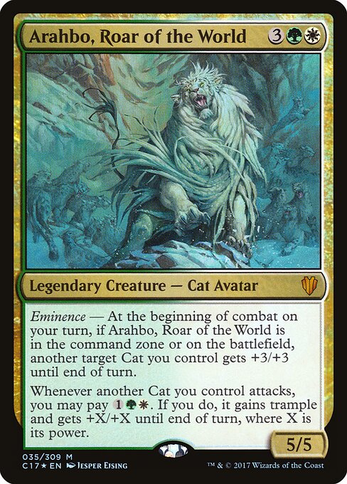 Arahbo, Rugido do Mundo