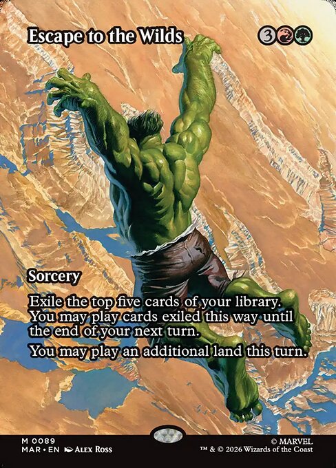 Fuga para as Terras Selvagens — Marvel Universe 89