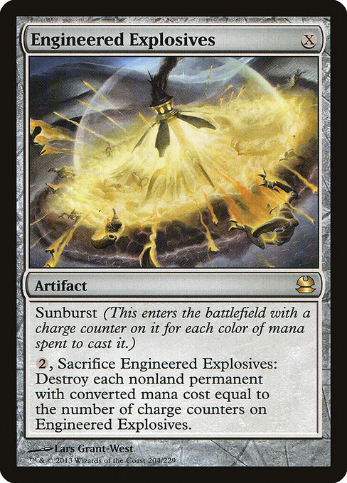 Explosivos Fabricados — Modern Masters 204