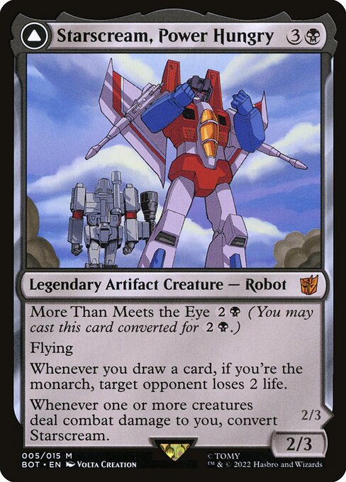 Starscream, Power Hungry — Transformers 5