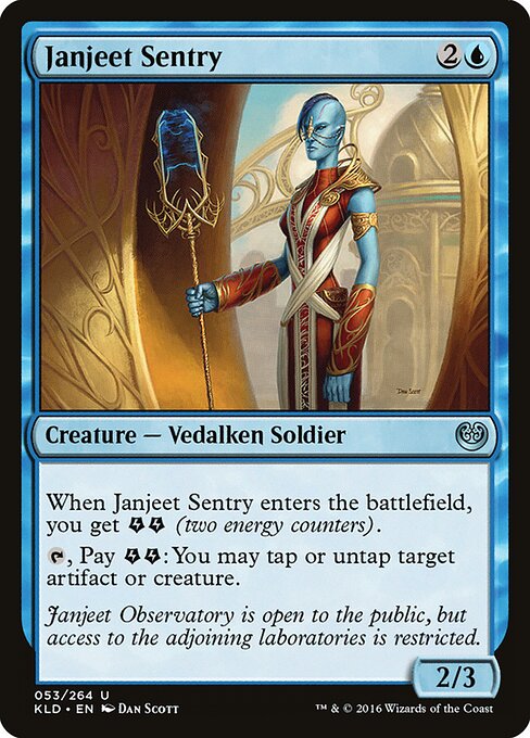 Vigia de Janjeet — Kaladesh 53