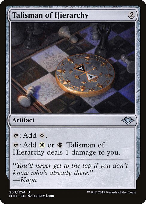 Talismã da Hierarquia — Modern Horizons 233