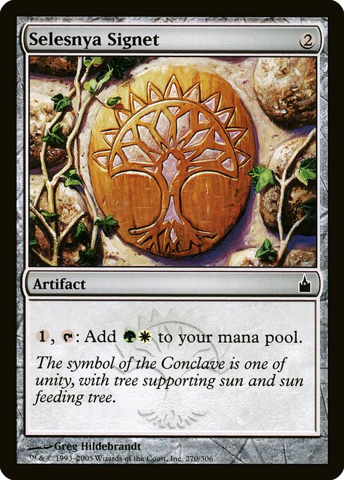 Sinete Selesnya — Ravnica: City of Guilds 270