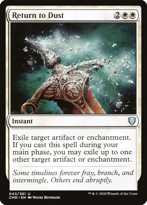 Voltar ao Pó — Commander Legends 43