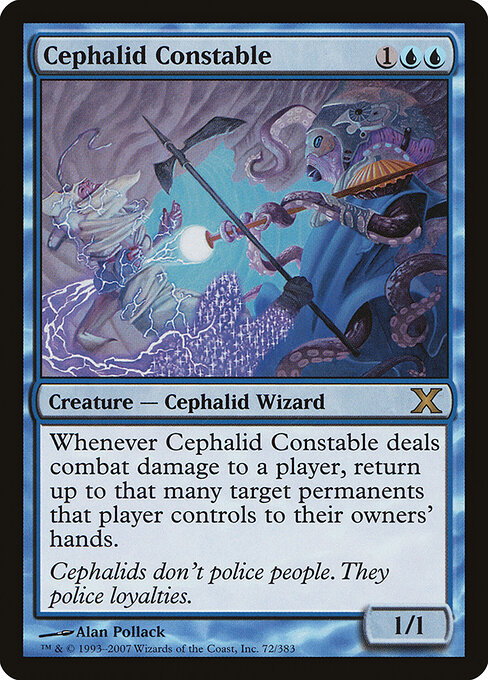 Policial Cefálida — Tenth Edition 72