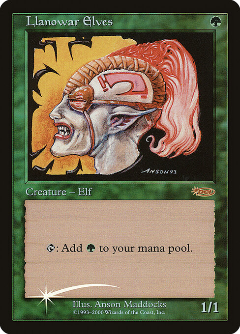 Elfos de Llanowar — Friday Night Magic 2000 11