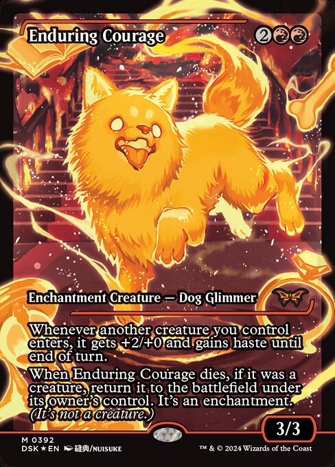 Enduring Courage — Duskmourn: House of Horror 392
