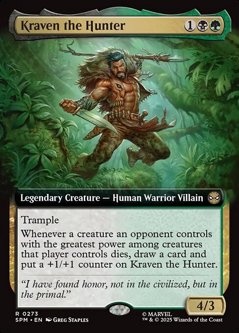 Kraven the Hunter — Marvel's Spider-Man 273