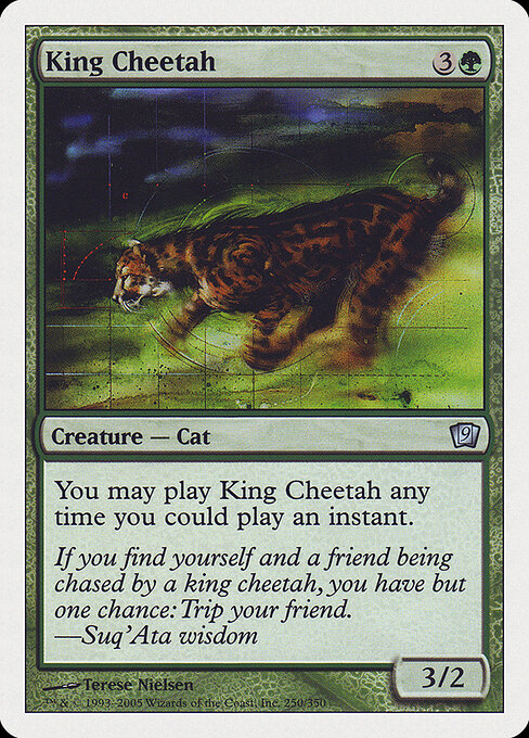 Guepardo Rei — Ninth Edition 250