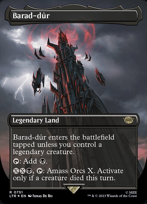 Barad-dûr — The Lord of the Rings: Tales of Middle-earth 751