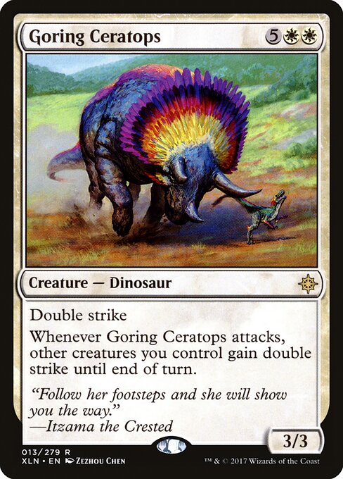 Cerátopo Estripador — Ixalan 13